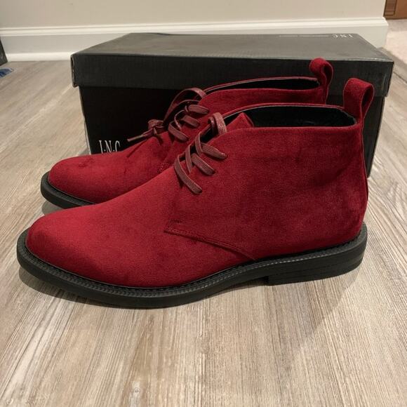 International Concepts Men's Salem Velvet Chukka Boots-8M - Picture 2 of 4